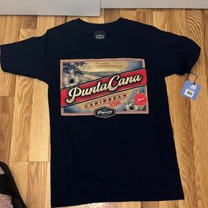Punta Cana pier 27 Navy Blue T-Shirt size small nwt